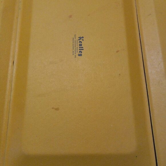 Vintage Kentley Yellow Lap Trays (4) Cottagecore Kitsch Grandmacore - Picture 5 of 11